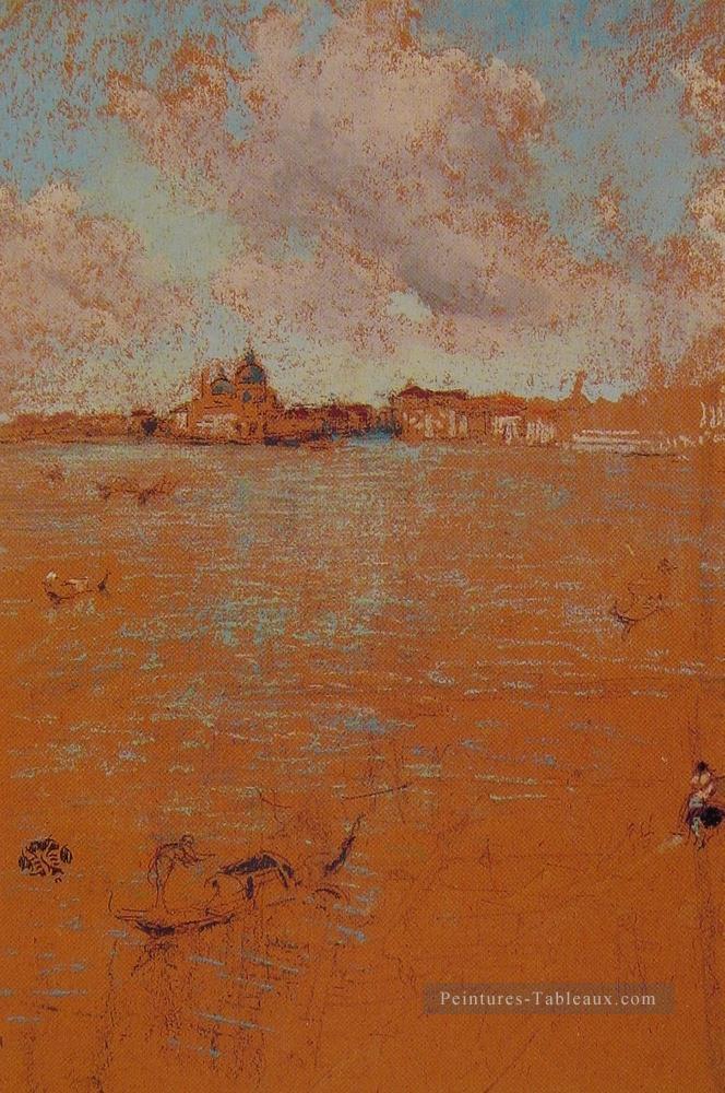 scène vénitienne James Abbott McNeill Whistler Venise Peintures à l'huile